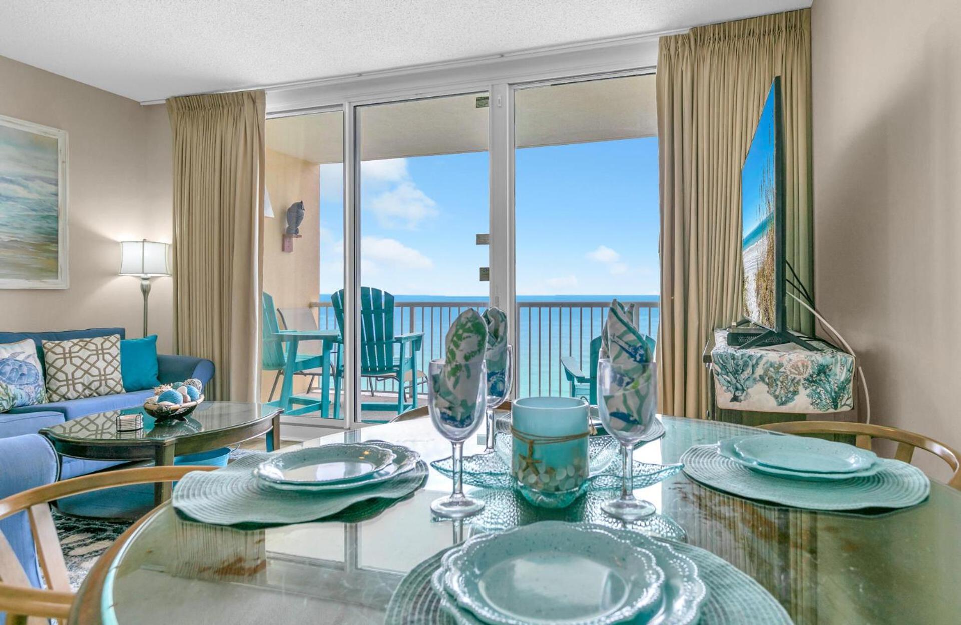 Stunning Ocean & Sunset Views, Direct Beach Access With 2 King Bedrooms At Panama City Beach, Fl Eksteriør bilde