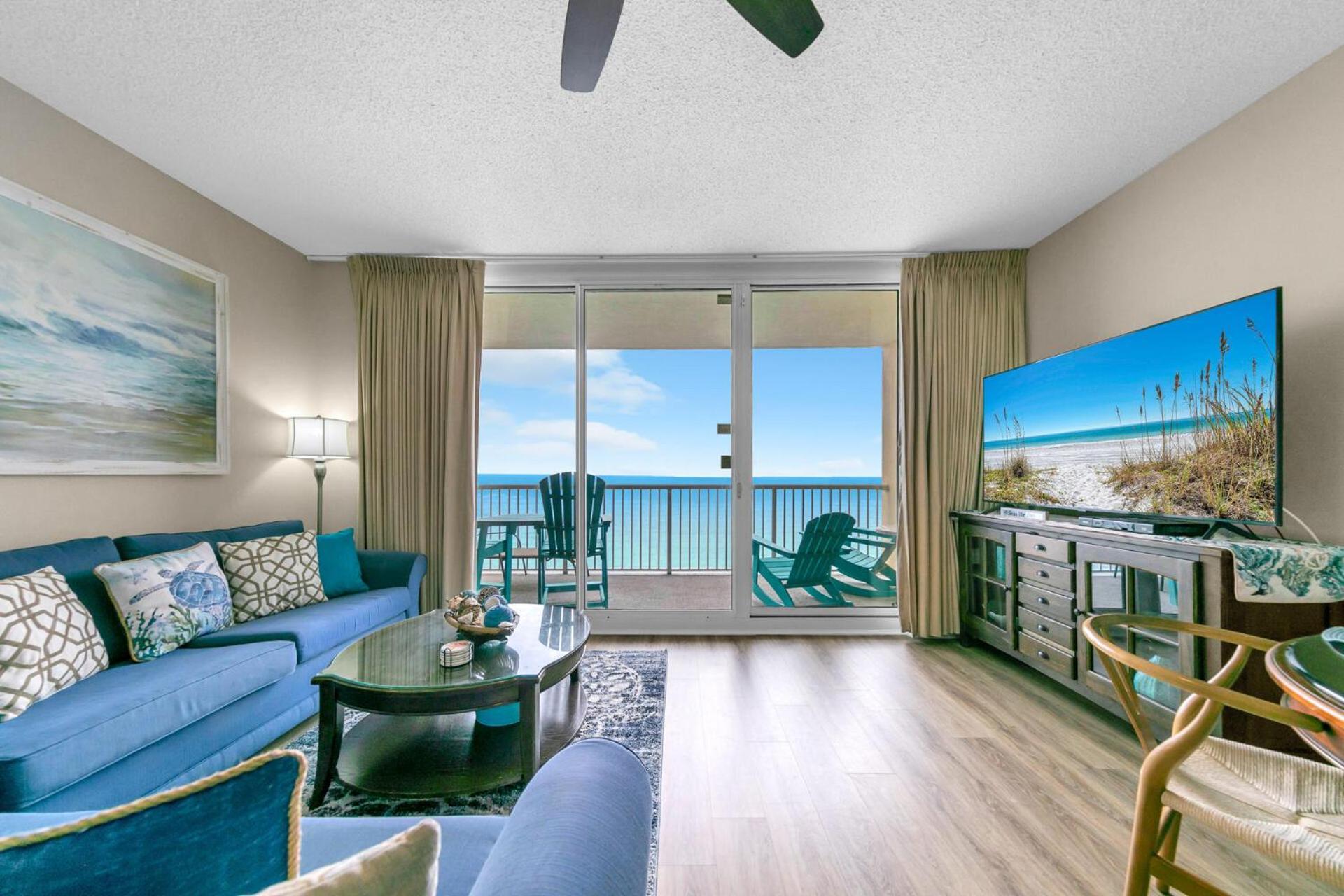 Stunning Ocean & Sunset Views, Direct Beach Access With 2 King Bedrooms At Panama City Beach, Fl Eksteriør bilde